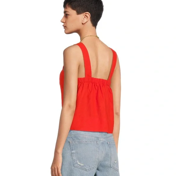 Madewell Shania linen tank top - Picture 3 of 3